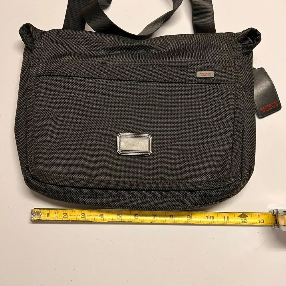 TUMI Black Messenger Bag